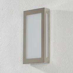 LED buitenwandlamp Aqua Rain mini, roestvrij staal