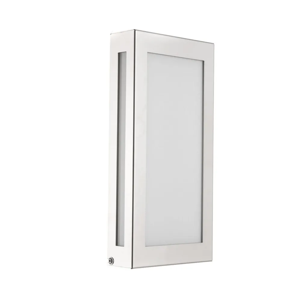 LED buitenwandlamp Aqua Rain mini, roestvrij staal