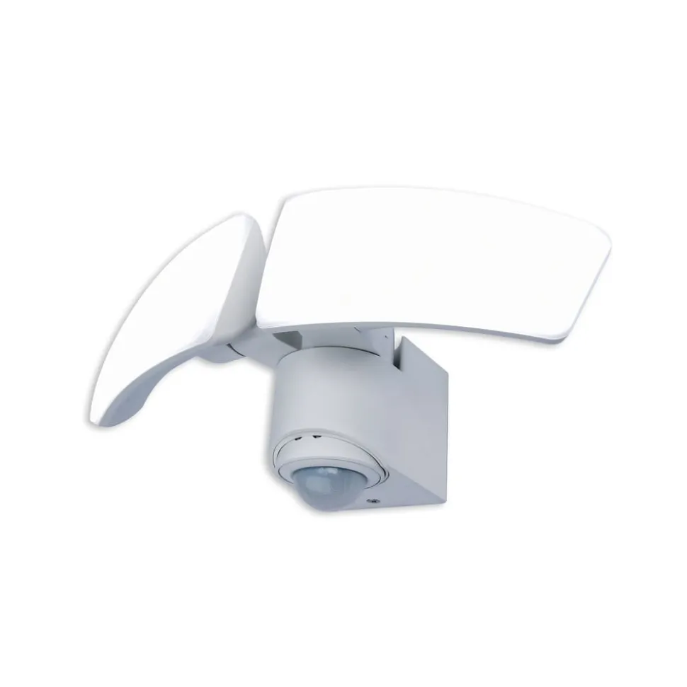 LED buitenwandlamp Artica wit met sensor