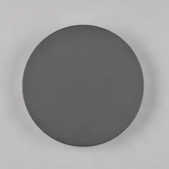 LED buitenwandlamp Belly antraciet indirect Ø 25cm