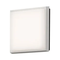 LED buitenwandlamp Cesena, vierkant