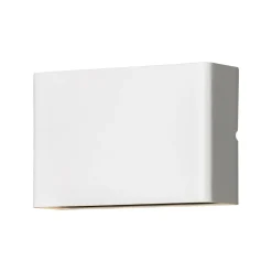 LED buitenwandlamp Chieri, 8-lamps, wit