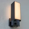 LED buitenwandlamp Cuba, camera sensor