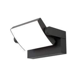 LED buitenwandlamp Ginger, IP54, CCT. antraciet