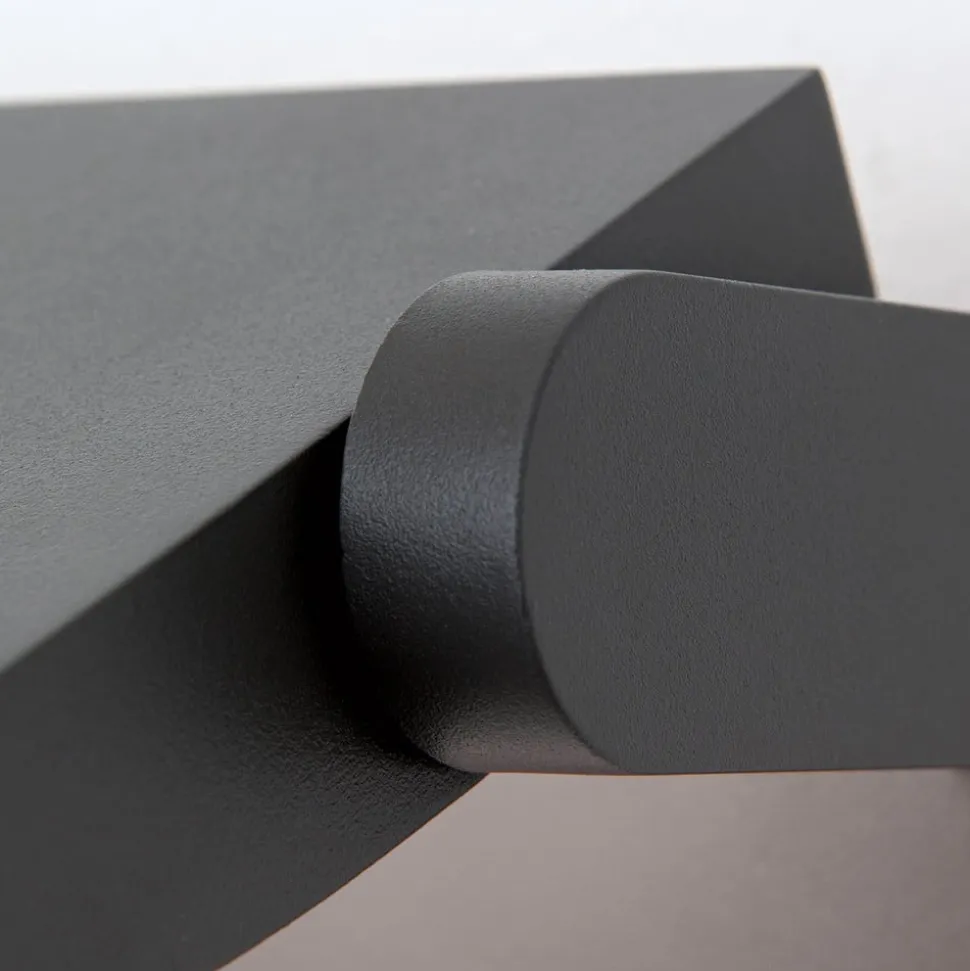 LED buitenwandlamp Ginger, IP54, CCT. antraciet