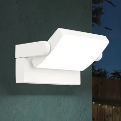 LED buitenwandlamp Ginger, IP54, CCT, wit