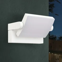 LED buitenwandlamp Ginger, IP54, CCT, wit