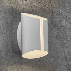 LED buitenwandlamp Grip, CCT Smart Home, wit