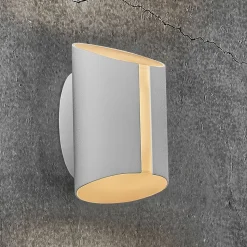 LED buitenwandlamp Grip, CCT Smart Home, wit