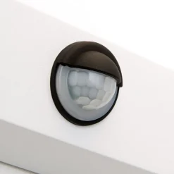 LED buitenwandlamp Hendryk met sensor, wit