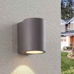 LED buitenwandlamp Katalia Beton, één lampje