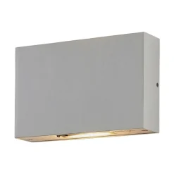 LED buitenwandlamp Katla van aluminium