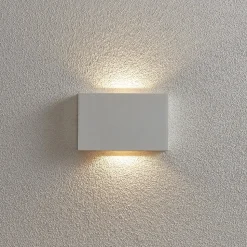 LED buitenwandlamp Katla van aluminium