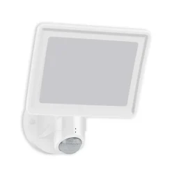LED buitenwandlamp Lagos met sensor, wit
