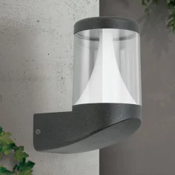 LED buitenwandlamp Midnight met Anti-UV-diffusor