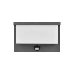 LED buitenwandlamp Nestos, bewegingsmelder, IP54