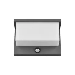 LED buitenwandlamp Nestos, bewegingsmelder, IP54