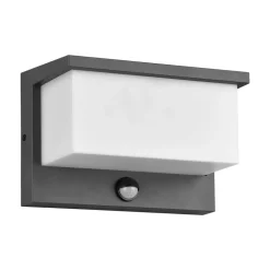 LED buitenwandlamp Nestos, bewegingsmelder, IP54