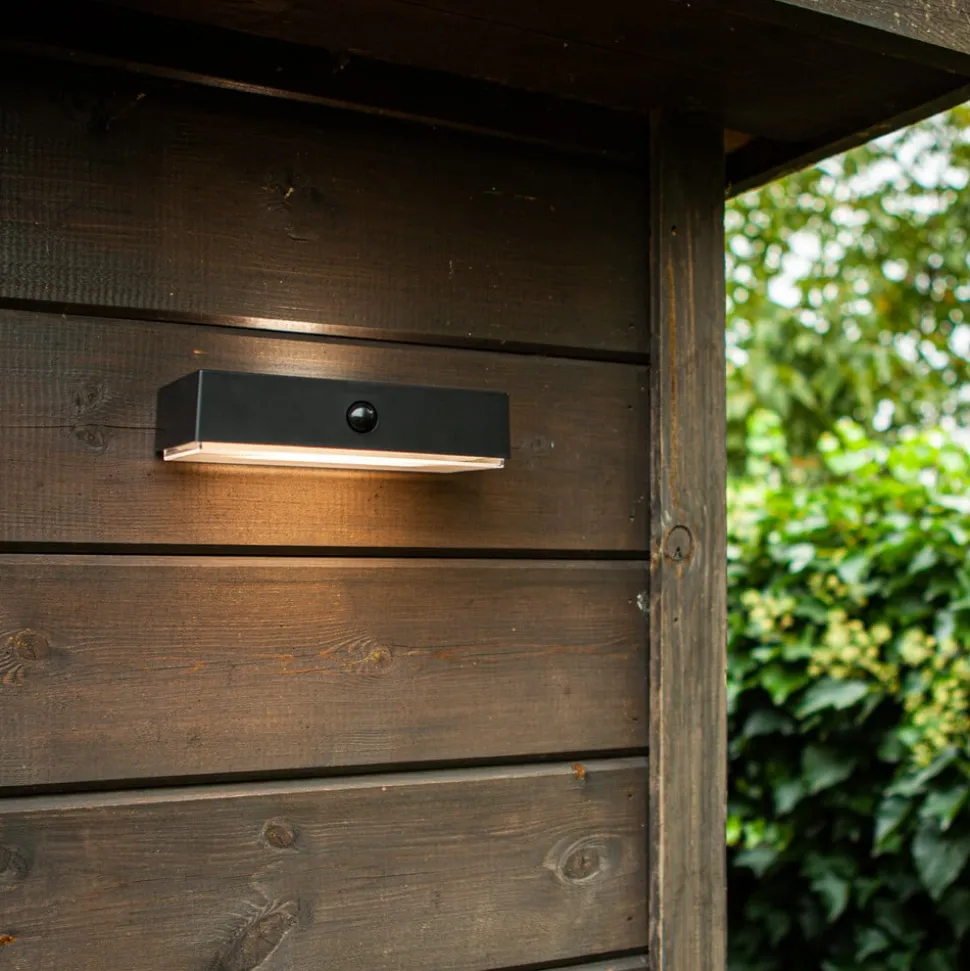 LED buitenwandlamp op zonne-energie Fadi, CCT