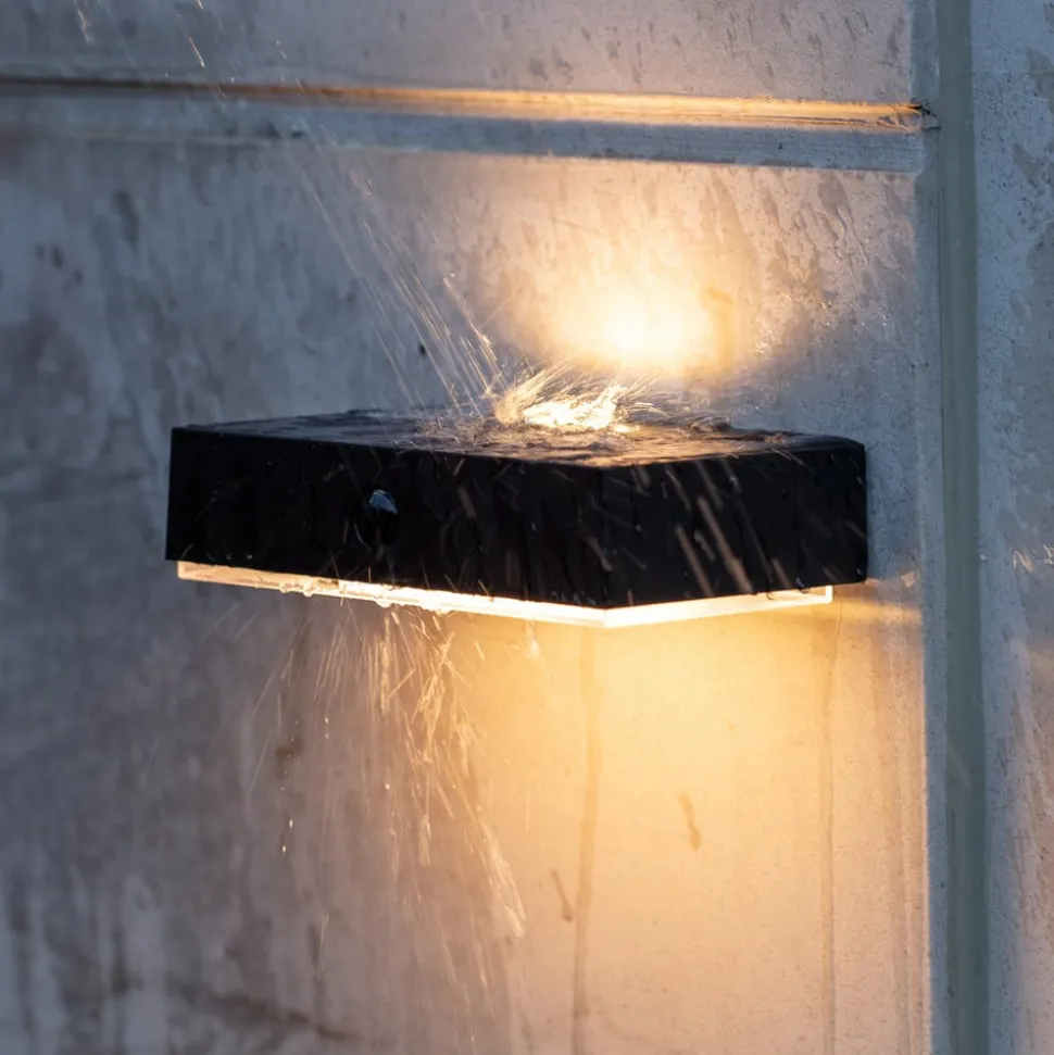 LED buitenwandlamp op zonne-energie Fadi, CCT