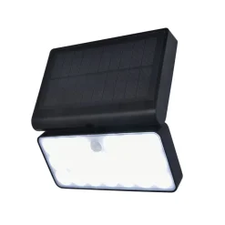 LED buitenwandlamp op zonne-energie Tuda, 18 cm