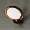 LED buitenwandlamp Polo van gegoten alu sensor