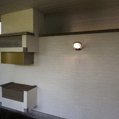 LED buitenwandlamp Polo van gegoten alu sensor