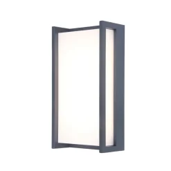 LED buitenwandlamp Qubo, RGBW smart bestuurbaar