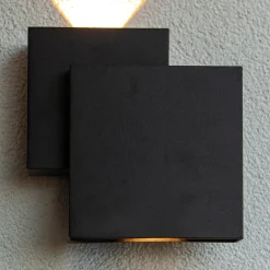 LED buitenwandlamp Rialto, up-/downlight, IP44