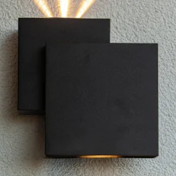 LED buitenwandlamp Rialto, up-/downlight, IP44