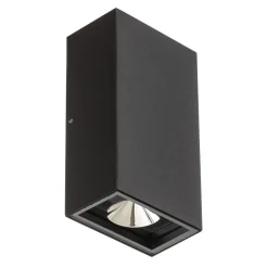 LED buitenwandlamp Rold, hoekige vorm