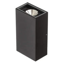 LED buitenwandlamp Rold, hoekige vorm