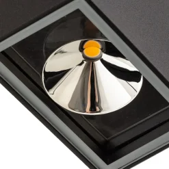 LED buitenwandlamp Rold, hoekige vorm