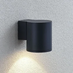 LED buitenwandlamp Visavia, één lampje