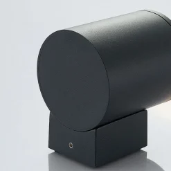 LED buitenwandlamp Visavia, één lampje