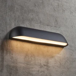 LED buitenwandlamp voorzijde 36, zwart