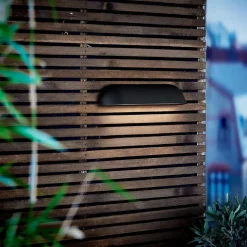 LED buitenwandlamp voorzijde 36, zwart