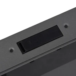 LED buitenwandlamp Witham, IP54, CCT, antraciet