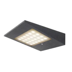 LED buitenwandsolarlamp CMD 9019 met sensor