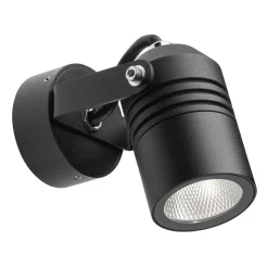 LED buitenwandspot 5019, zwart, IP54