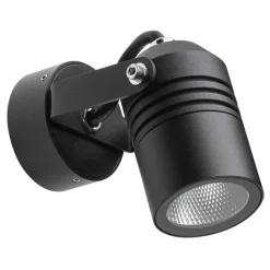 LED buitenwandspot 5019, zwart, IP54