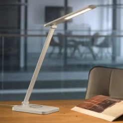 LED bureaulamp Florentina, wit