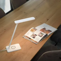 LED bureaulamp Florentina, wit