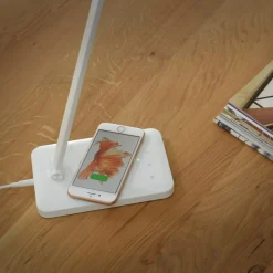 LED bureaulamp Florentina, wit