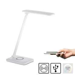 LED bureaulamp Florentina, wit