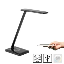 LED bureaulamp Florentina, zwart