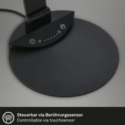 LED bureaulamp Haiti touchdim CCT zwart