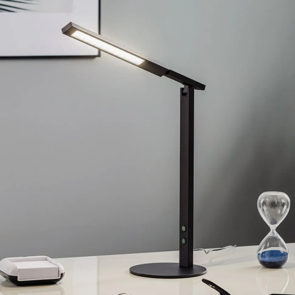 LED bureaulamp Ideaal met dimmer, zwart