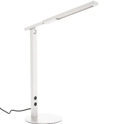 LED bureaulamp Ideaal met dimmer, wit