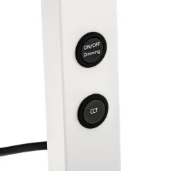 LED bureaulamp Ideaal met dimmer, wit